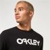 Kortærmet T-shirt til Mænd Oakley FOA404012-022 Sort