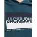 Felpa con Cappuccio Bambino Jack & Jones 12259829-19-4914 TCX Azzurro