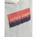 Felpa con Cappuccio Bambino Jack & Jones 12259829-BS000086 Grigio