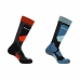 Sports Socks Salomon LC2453600 Red