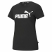 Kortærmet T-shirt til Mænd Puma 586774 01 Sort (1 enheder)