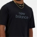 Heren-T-Shirt met Korte Mouwen New Balance MT41582_BK