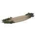 Dienblad Groen Beige Blommor 58 x 23 x 4 cm