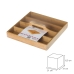 Besticks-sortering Naturell Bambu 31 x 31 x 6,5 cm