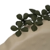 Plateau Vert Beige Fleurs 43 x 31 x 5 cm