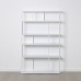 Shelves SQUARE White Iron 110 x 30 x 180 cm