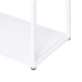 Shelves SQUARE White Iron 110 x 30 x 180 cm