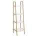 Scaffale da Bagno Bianco Naturale 35 x 35 x 138 cm