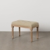 Bench Beige Rubber wood 65 x 41 x 48 cm