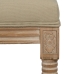 Banqueta Beige Madera de caucho 65 x 41 x 48 cm