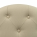 Sittpall Beige Gummiträ 70 x 36 x 48 cm