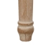 Panca Beige Legno d'albero della gomma 70 x 36 x 48 cm