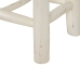 Banquette Blanc bois de teck 120 x 30 x 45 cm