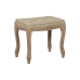 Hocker Beige Kautschukholz 50 x 47 x 36 cm