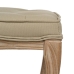 Bench Beige Rubber wood 50 x 47 x 36 cm