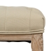 Bench Beige Rubber wood 110 x 47 x 36 cm