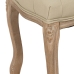 Hocker Beige Kautschukholz 110 x 47 x 36 cm