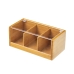 Box for Infusions Transparant Natuurlijk Bamboe 22 x 11 x 9,5 cm