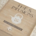 Box for Infusions White Natural MDF Wood 24 x 16 x 7,5 cm