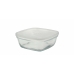 Lunchlåda Freshbox Transparent Fyrkantig Med lock (17 cm) (17 x 17 x 6 cm) (17 cm)