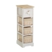 Chest of drawers SWEET HEART Cream Natural 26 x 32 x 81 cm