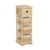 Chest of drawers COUNTRY Natural 26 x 32 x 81 cm