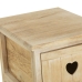 Chest of drawers COUNTRY Natural 26 x 32 x 81 cm