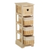 Chest of drawers COUNTRY Natural 26 x 32 x 81 cm