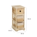 Cassettiera COUNTRY Naturale 26 x 32 x 63 cm