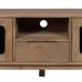 Mueble de TV BURNIE Negro Natural 180 x 40,5 x 48 cm