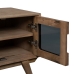 Mobile TV BURNIE Nero Naturale 180 x 40,5 x 48 cm