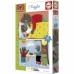 Puzle un domino komplekts Educa Little Brown Bear