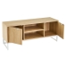 TV furniture White Natural 120 x 39 x 52,5 cm