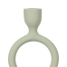 Candleholder Light Green Iron 9 x 7 x 25 cm