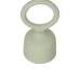 Candleholder Light Green Iron 9 x 7 x 25 cm