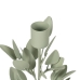 Candleholder Light Green Iron 8 x 8 x 26 cm