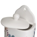 Salt Shaker with Lid BERRIES White Red Green Stoneware 500 ml 12 x 8,5 x 15 cm