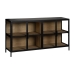 Stand Espositore Nero Naturale 150 x 38 x 80 cm