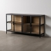 Stand Espositore Nero Naturale 150 x 38 x 80 cm