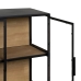 Stand Espositore Nero Naturale 150 x 38 x 80 cm