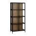 Stand Espositore Nero Naturale 80 x 38 x 180 cm