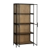 Display Stand Black Natural 80 x 38 x 180 cm