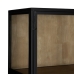 Display Stand Black Natural 80 x 38 x 180 cm