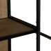 Stand Espositore Nero Naturale 80 x 38 x 180 cm