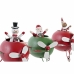 Adorno Navideño DKD Home Decor Metal Reno (19 x 14 x 13 cm) (3 pcs)