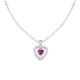 Ladies' Pendant Amen CLHSHBRBZ Silver