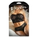 Compleu de lenjerie Fantasy Lingerie Negru (Mărime unică)