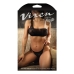 Conjunto de Lencería Fantasy Lingerie Negro (Talla única)