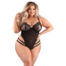 Body Fantasy Lingerie Μαύρο Queen size