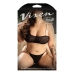 Aluspesu Komplekt Fantasy Lingerie Must (Queen size)